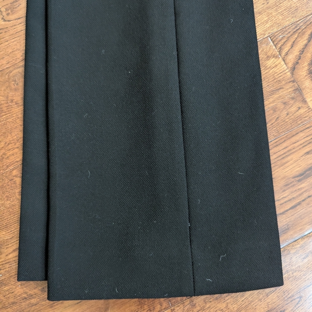NWT White House Black Market The Trouser Black Lux Dress Pants Slacks Size 2P - Picture 2 of 7